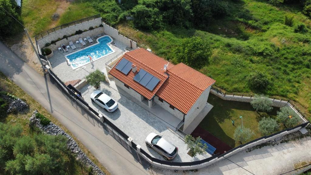 Villa Petros from above